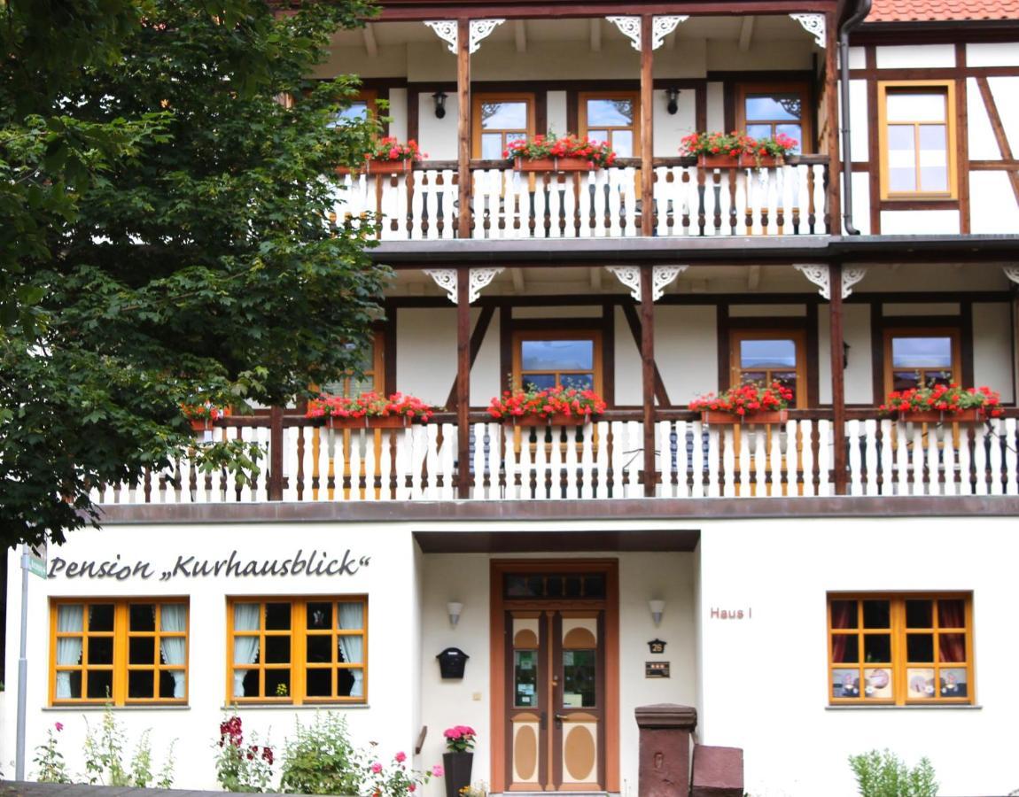Pension Kurhausblick Bad Suderode Exterior photo